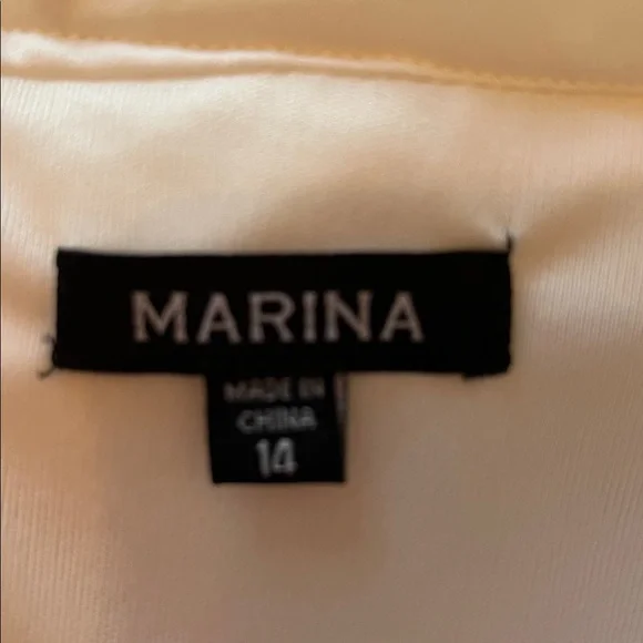 NWT Marina Ruffle Off the Shoulder Dress - Picture 9 of 12